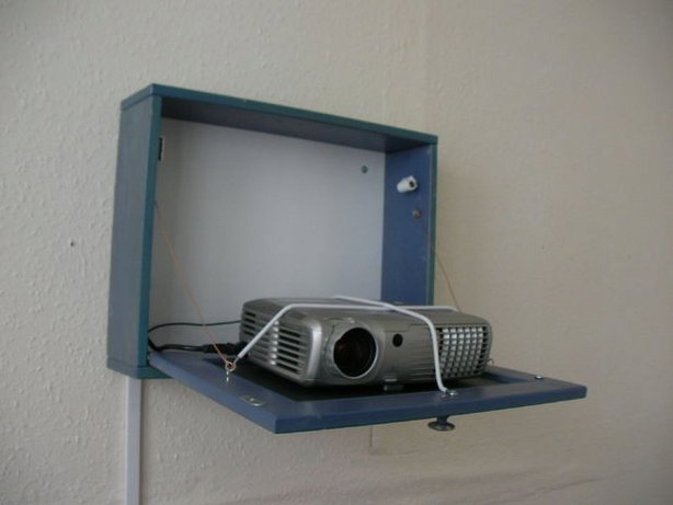 Projector hidden cabinet